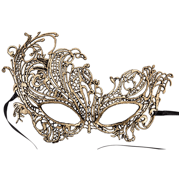 Máscara Veneziana Dourada